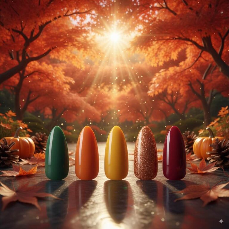 Color Your Fall — The 2025 Autumn Palette at The Nail Box